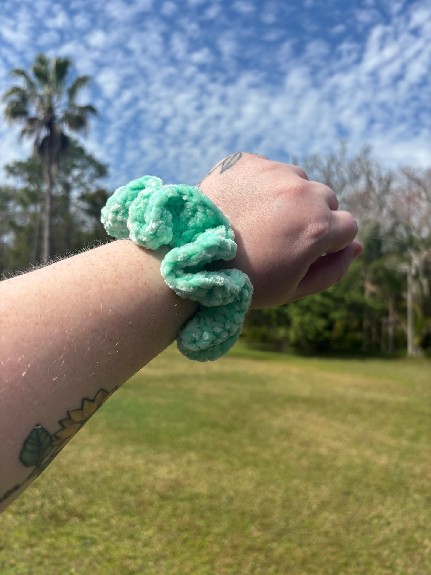 Tint of Mint Scrunchie