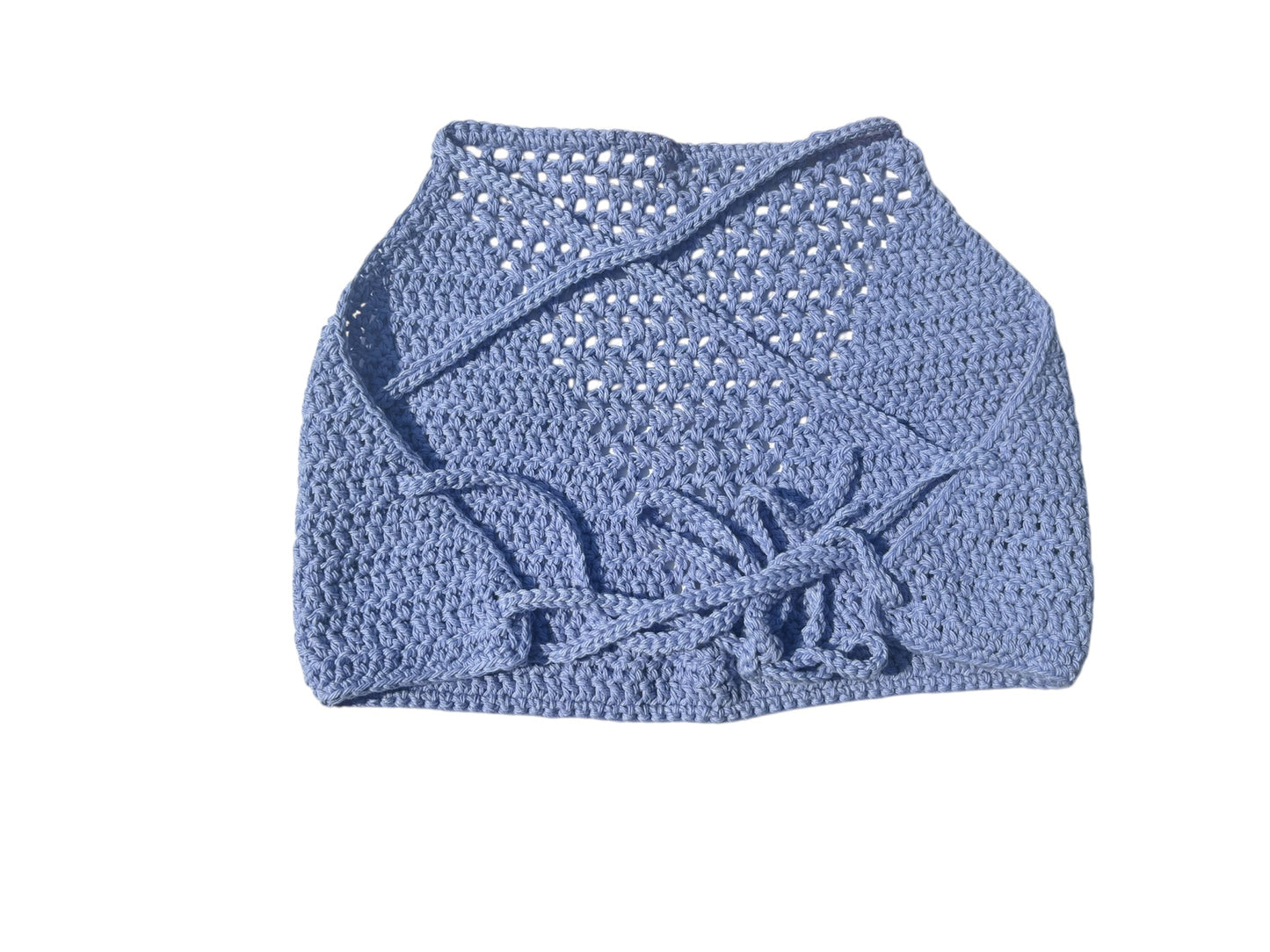 Cornflower Valerie Crop Top - Medium