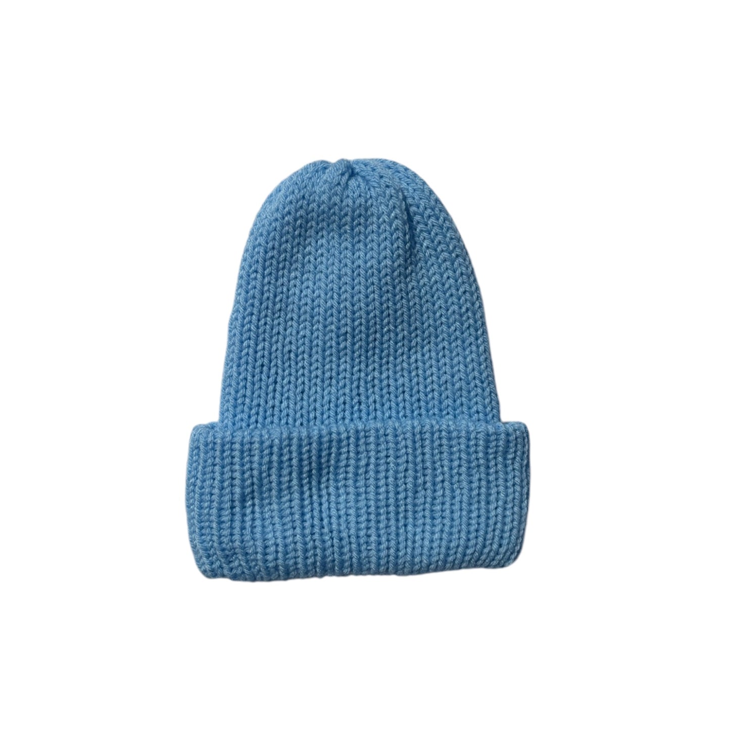 Knit Blue Beanie - Child Size