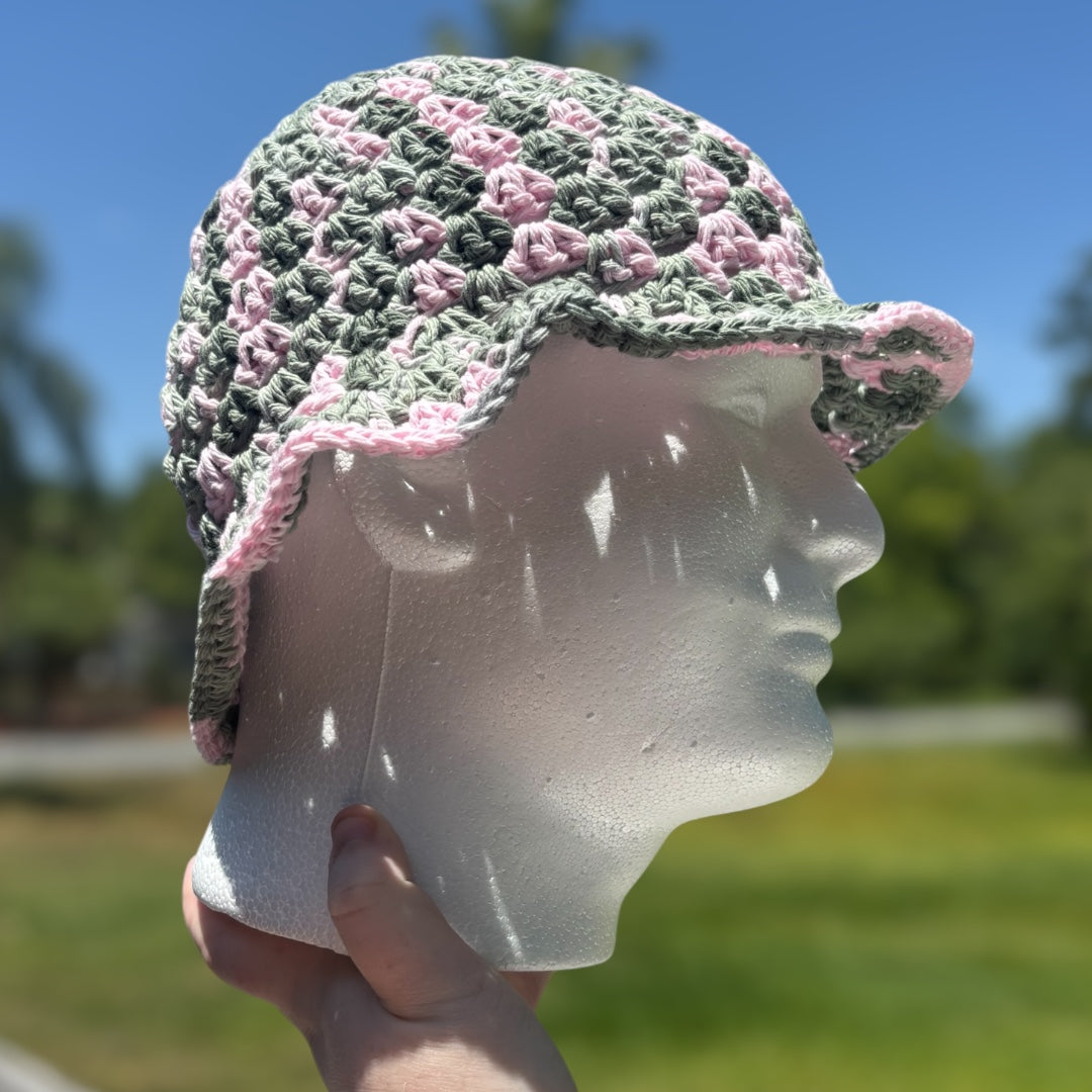 Pink Camo Bucket Hat