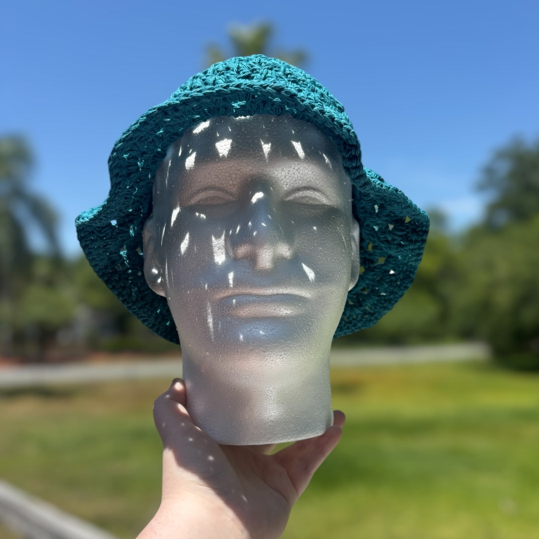 Teal Bucket Hat