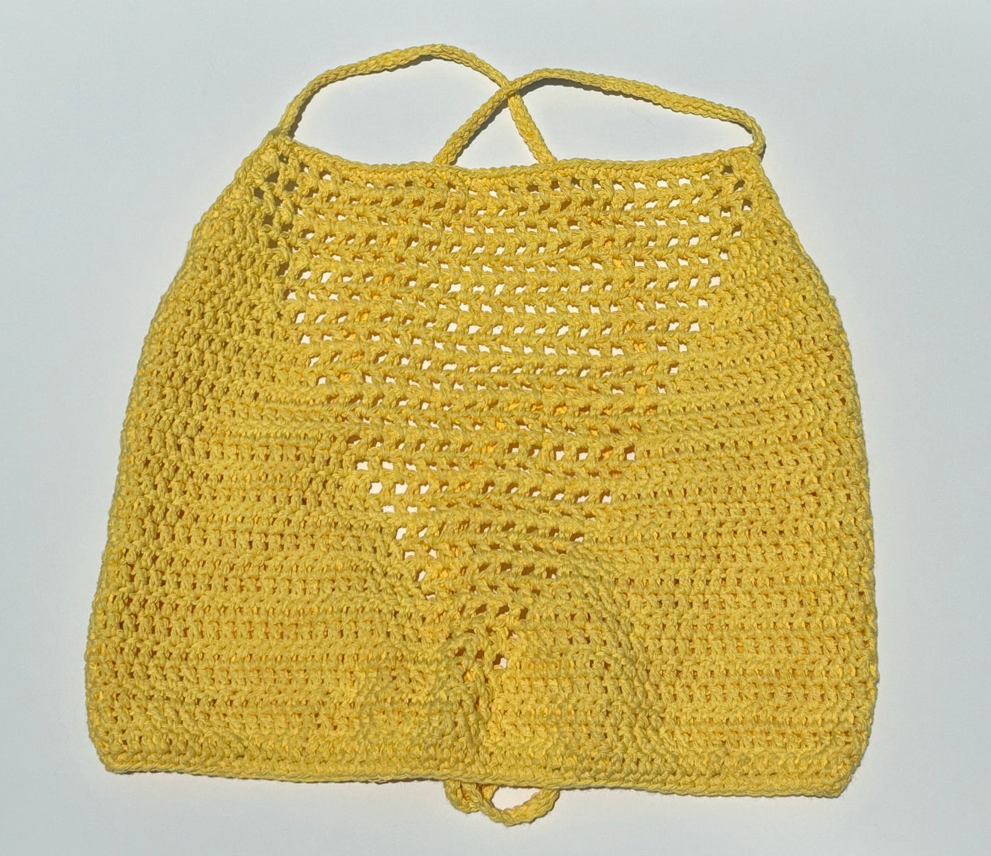 Yellow Valerie Crop Top - XL