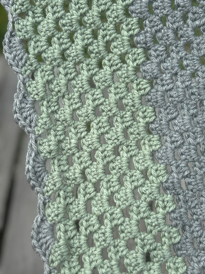 Silver & Sage Shawl