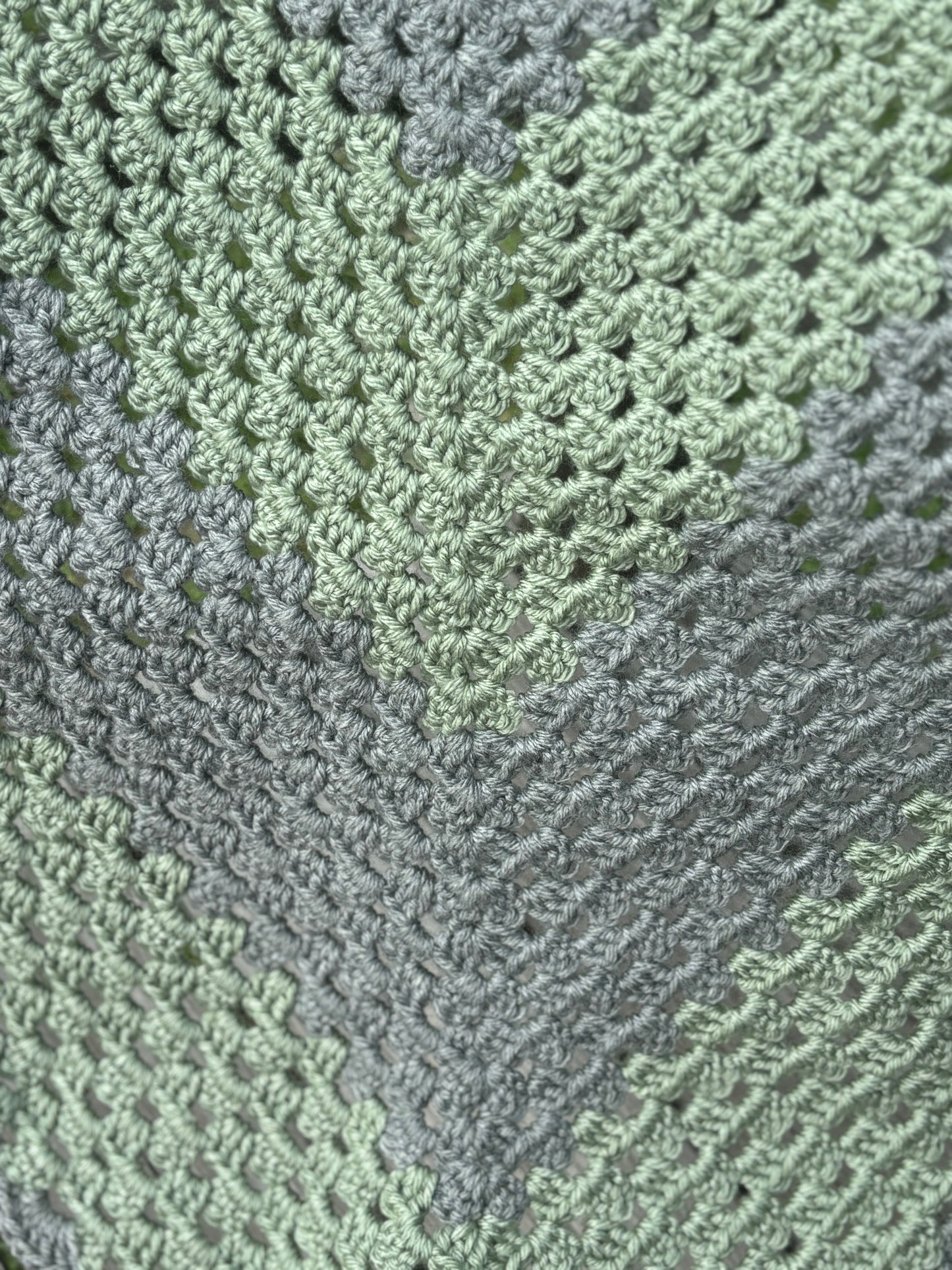 Silver & Sage Shawl