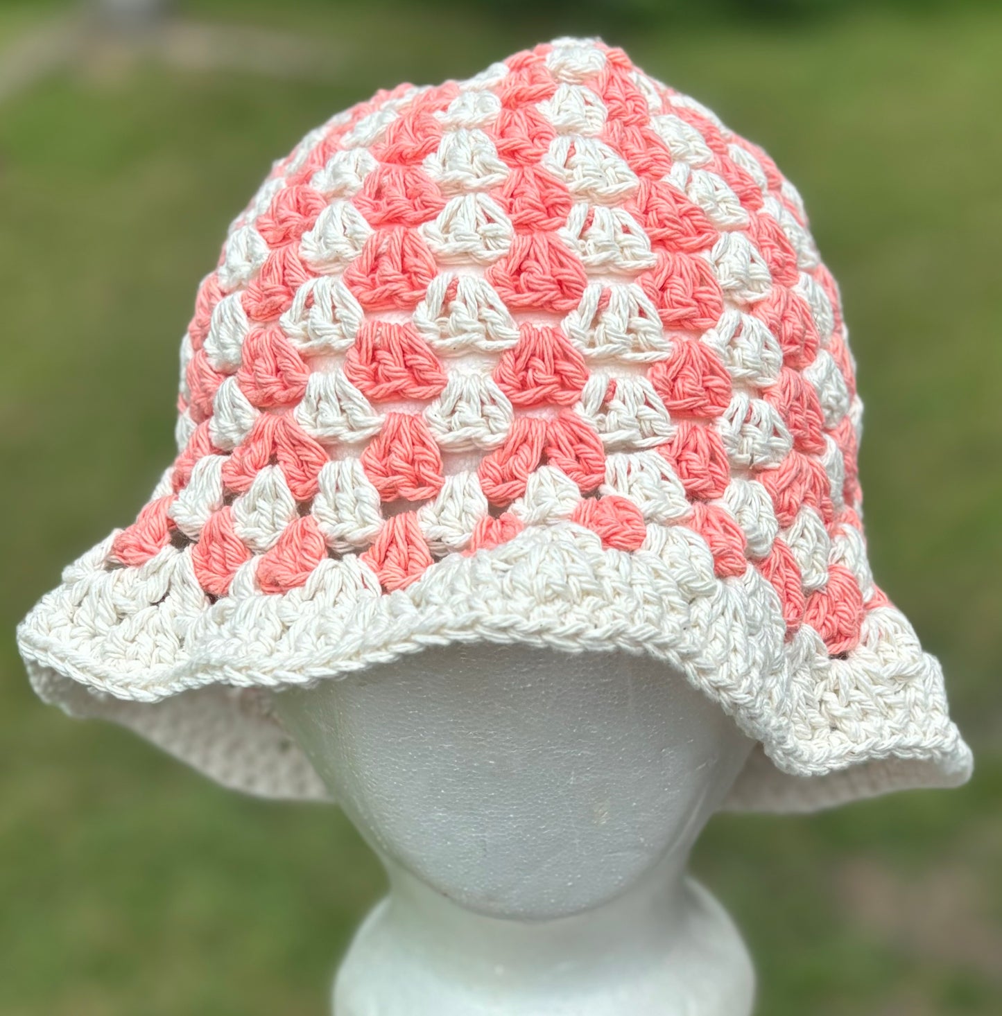 Coral Rose Bucket Hat