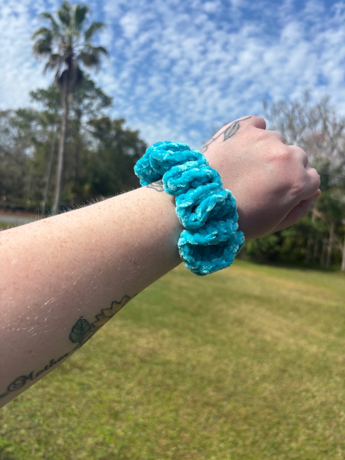 Blue Crush Scrunchie
