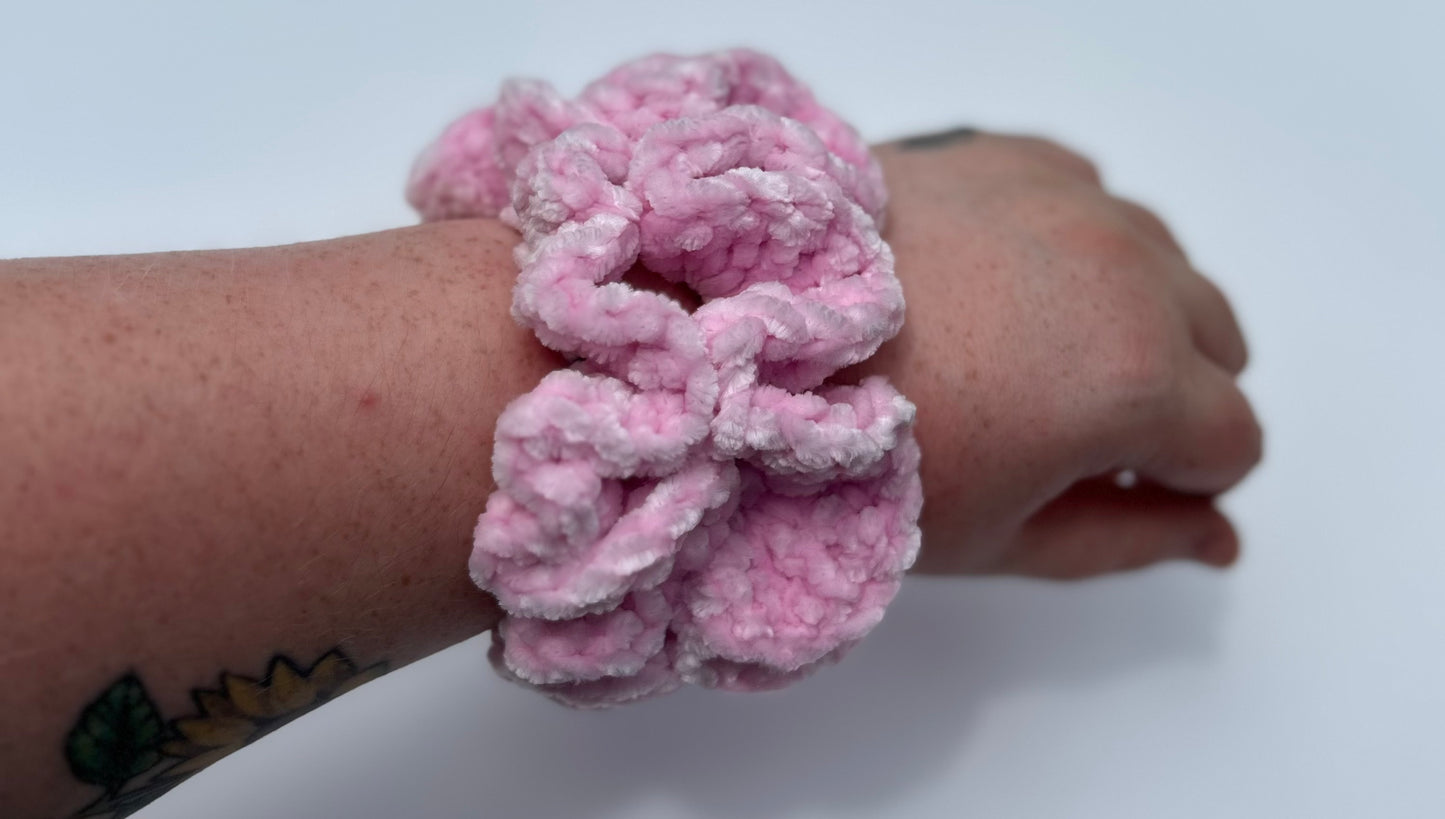 Pink Diamond Scrunchie