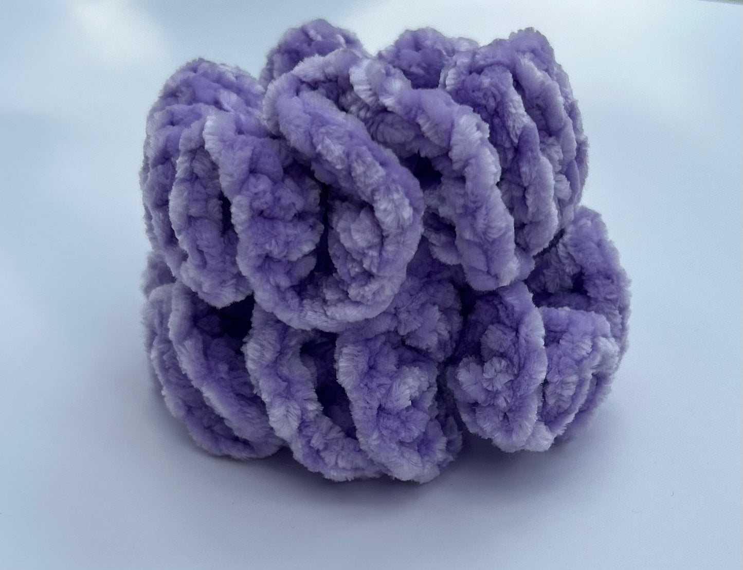 Pastel Lilac Scrunchie