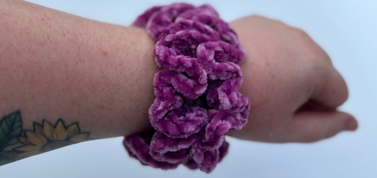 Electric Violet (Berry) Scrunchie