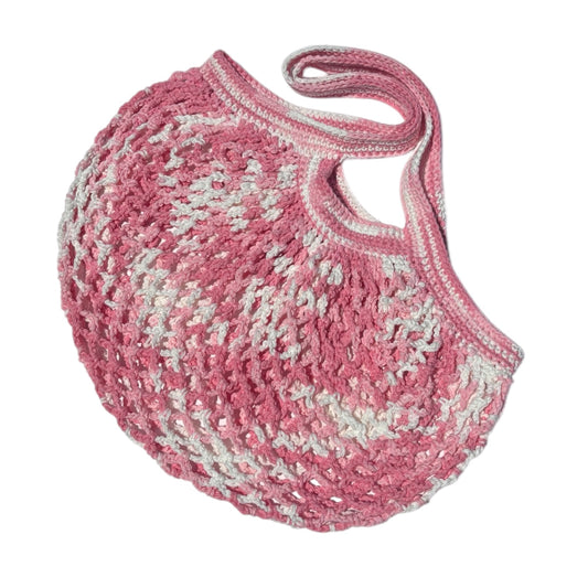 Strawberry Mesh Market Bag