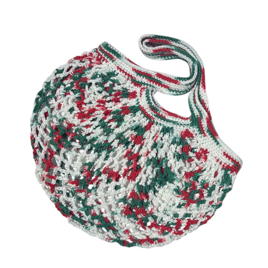 Mistletoe Mesh Market Bag