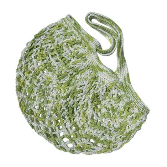 Limeade Mesh Market Bag