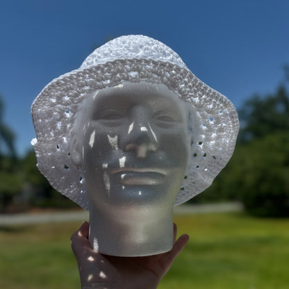 White Bucket Hat