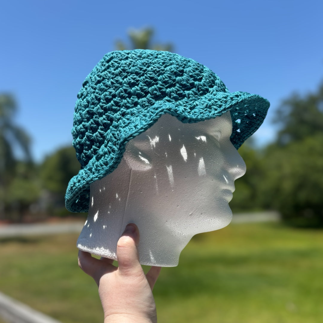 Teal Bucket Hat