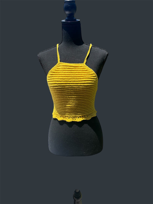Bamboo Willow Crop Top - XL