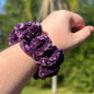 Plum Scrunchie