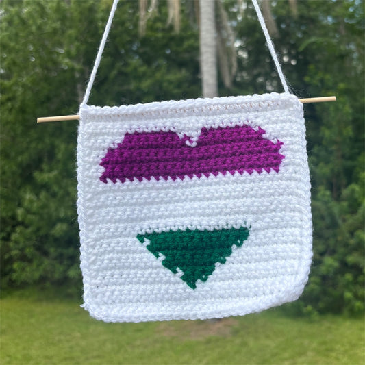 Genderqueer Pride Flag Tapestry