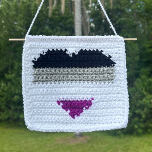 Asexual Pride Flag Tapestry