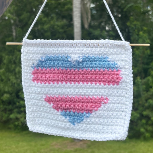 Transgender Pride Flag Tapestry