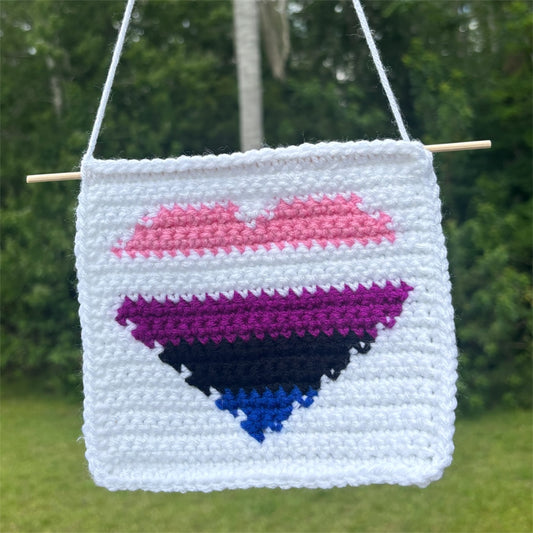 Genderfluid Pride Flag Tapestry