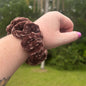 Brown Sugar Sparkly Scrunchie